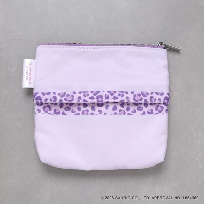現貨｜Sanrio Kuromi Flowering After school memories系列 日版 化妝袋 紙巾袋 (LSR-P010-B)