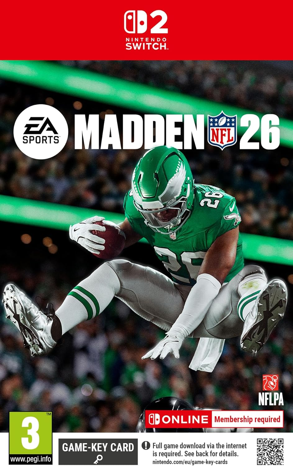 SW2 麥登美式足球 26 / Madden NFL 26  英文  (英文封面)  SW2-0301