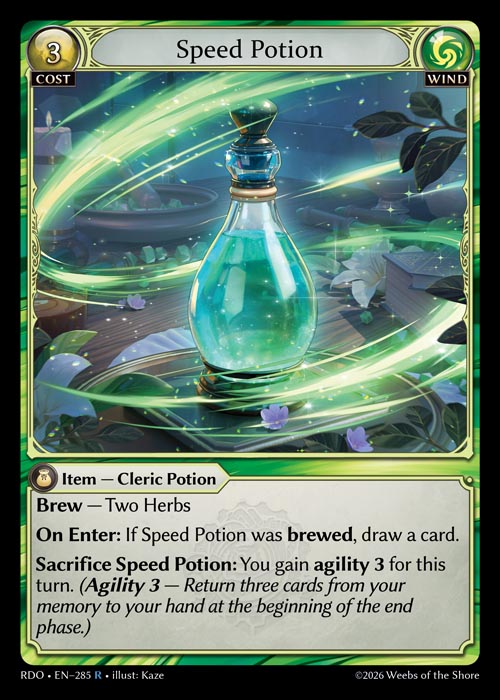 Speed Potion / RDO-285 (R)