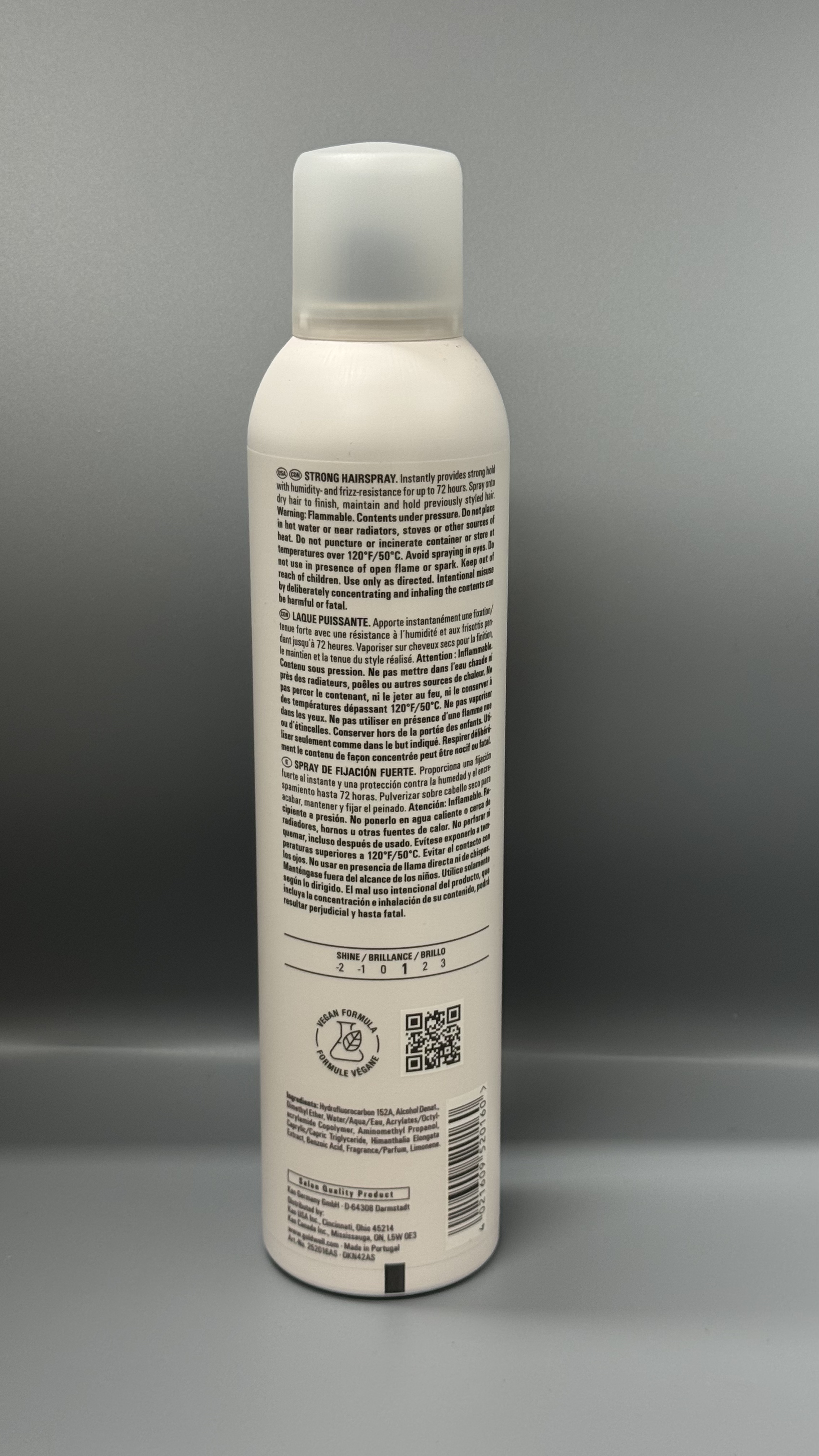 Goldwell StyleSign Strong Hairspray ｜4/5 強力抗濕豐盈定型噴霧 232g 