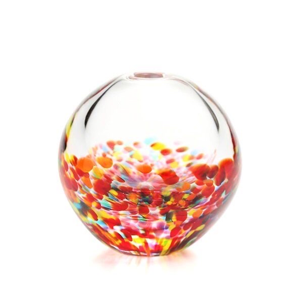日本製 - ADERIA GLASS - 玻璃花瓶 - 紅色
