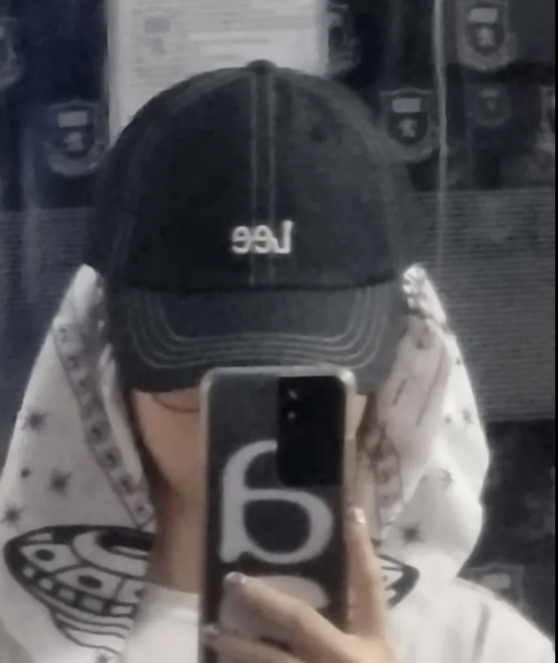 韓國版 LEE Small Twitch Logo 丹寧棒球帽  3色任選