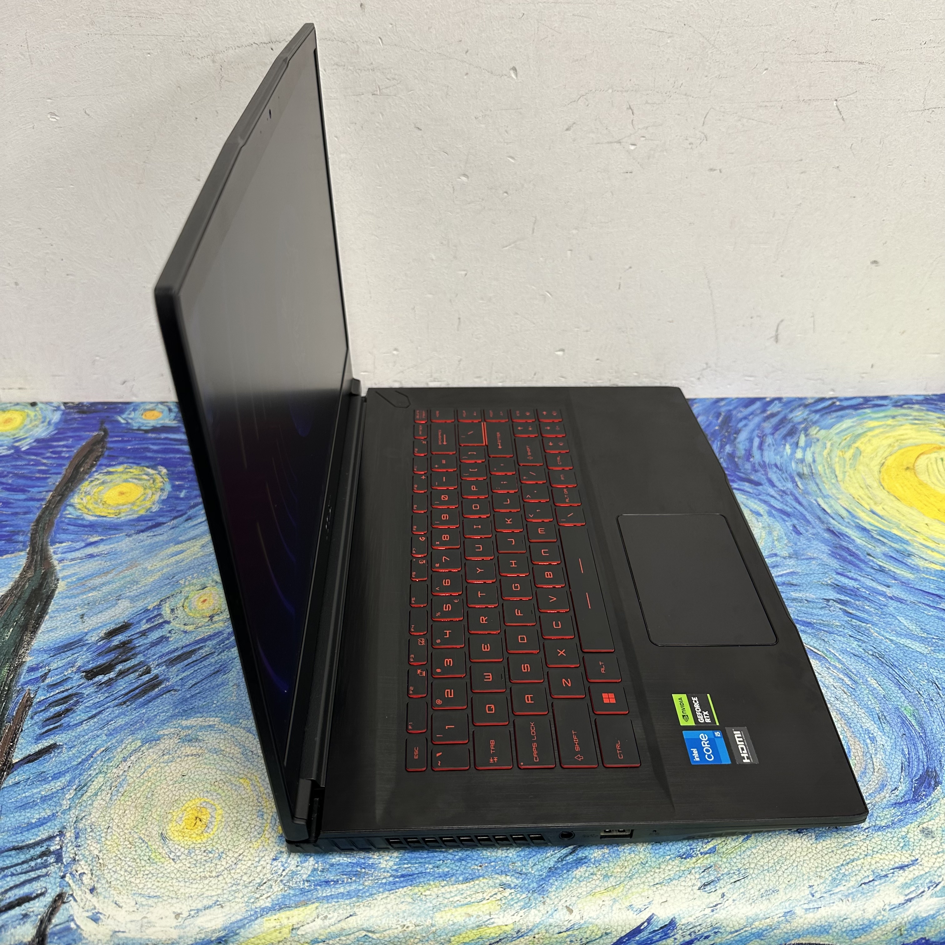 (RTX 3050 MSI 電競機🔥) MSI  i5-12450H /16GB Ram/512GB SSD/15.6吋Mon/144Hz 高刷/紅色背光Keyboard/RTX 3050獨立顯示卡/ Gaming Laptop / Notebook / PC / PC Gaming / Gaming Notebook / Netflix / YouTube / Movie /