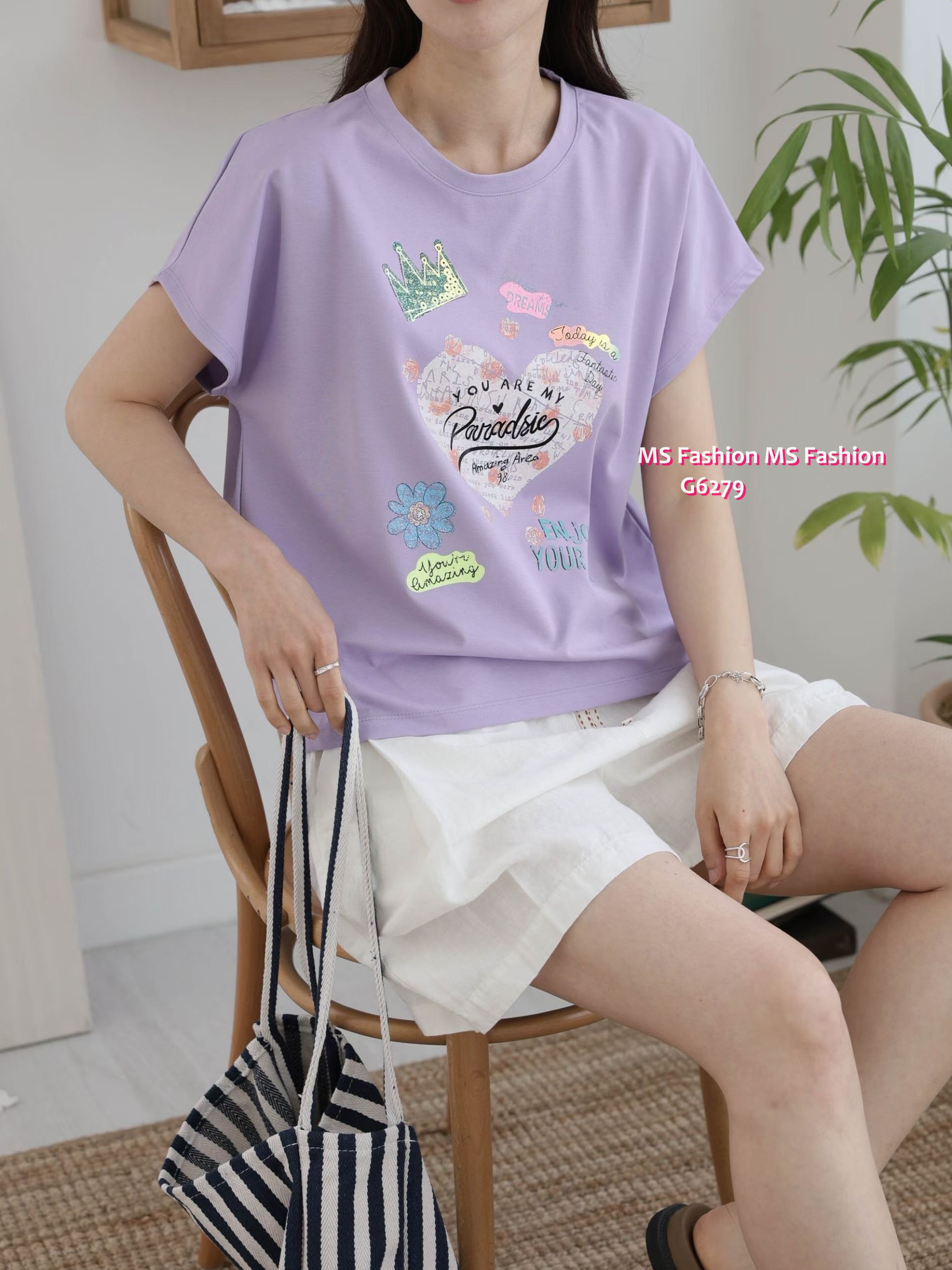 G6279 韓國🇰🇷靚print top