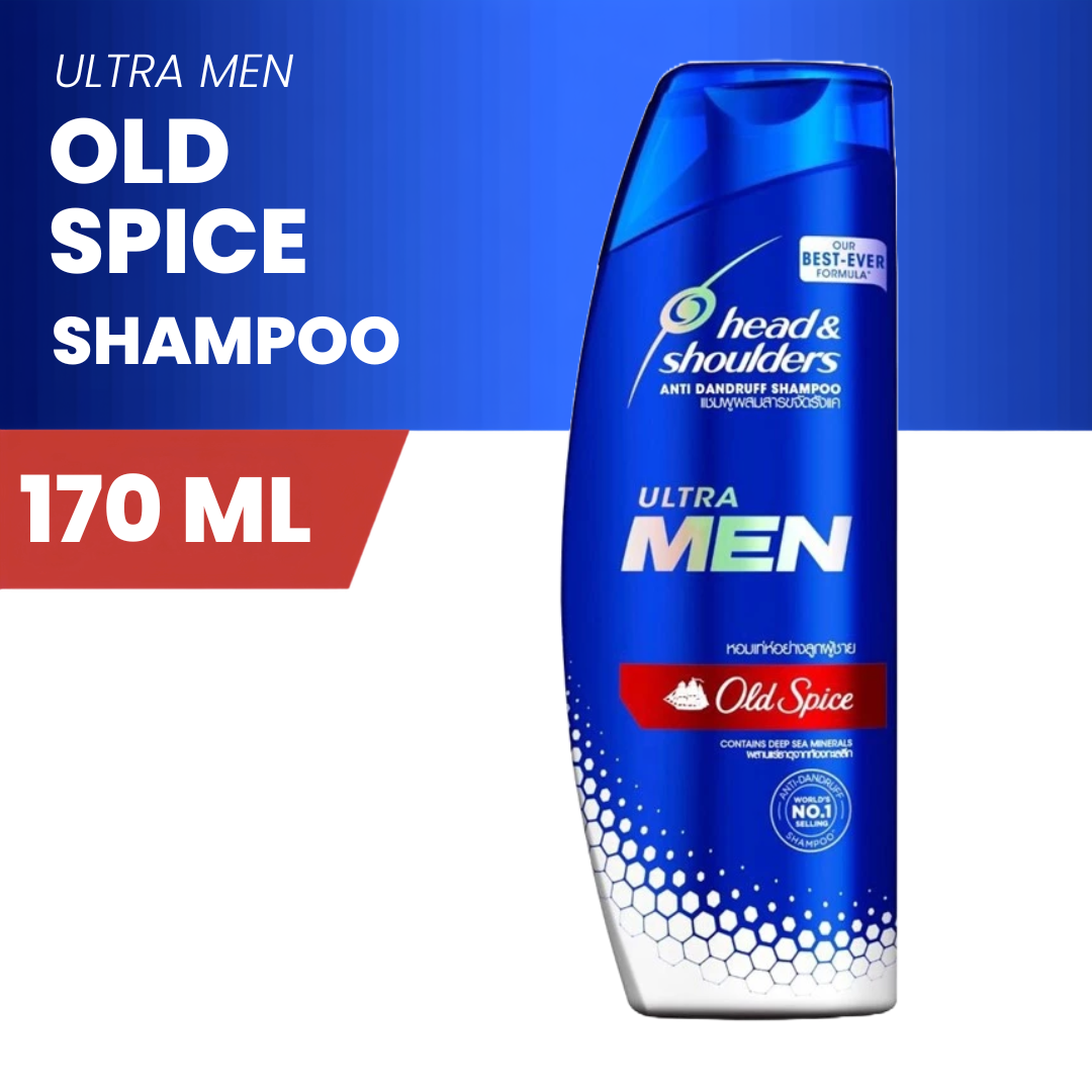 Head & Shoulders Ultramen Shampoo 170ml / OLD SPICE