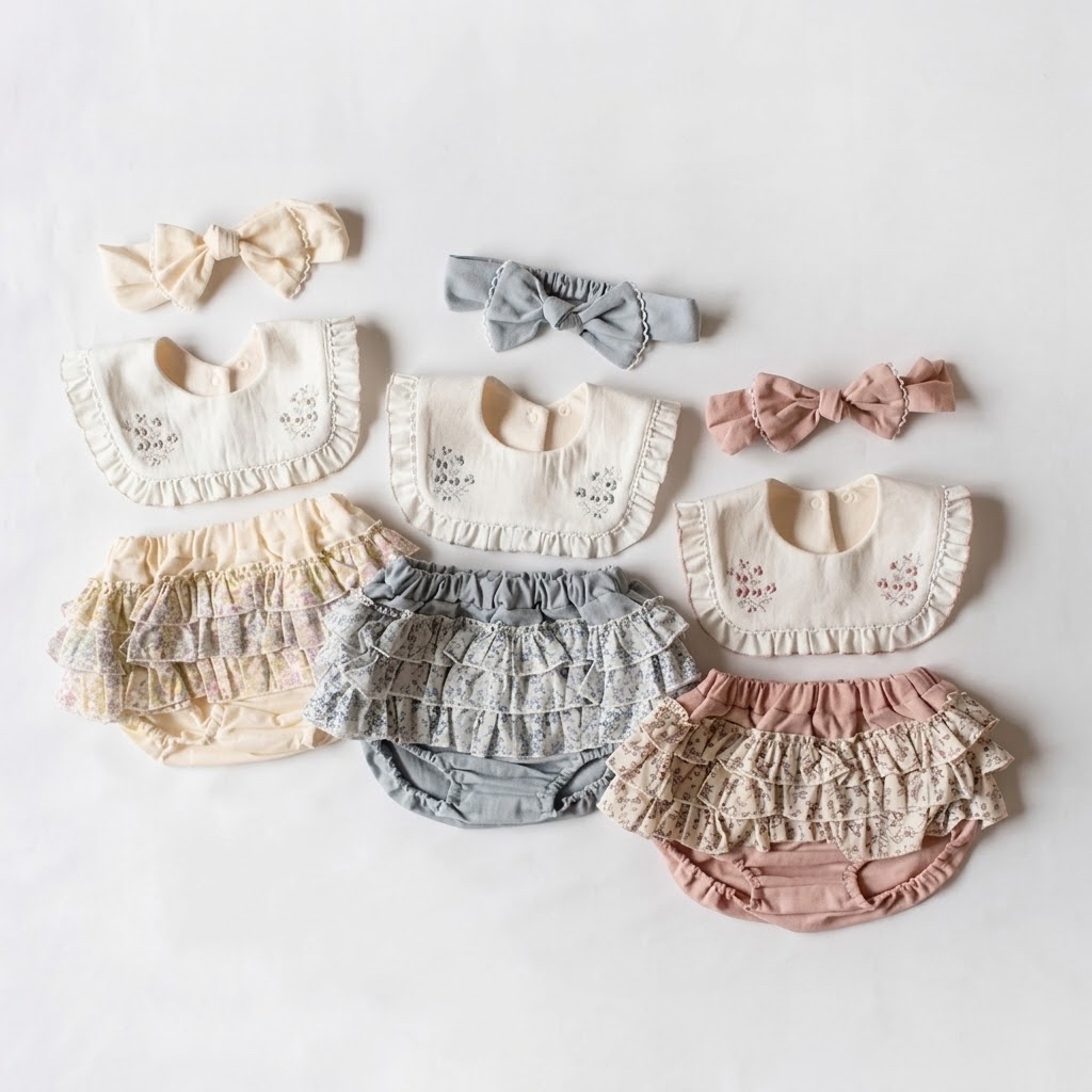 ･ᴗ･花卉刺繡禮盒套裝。