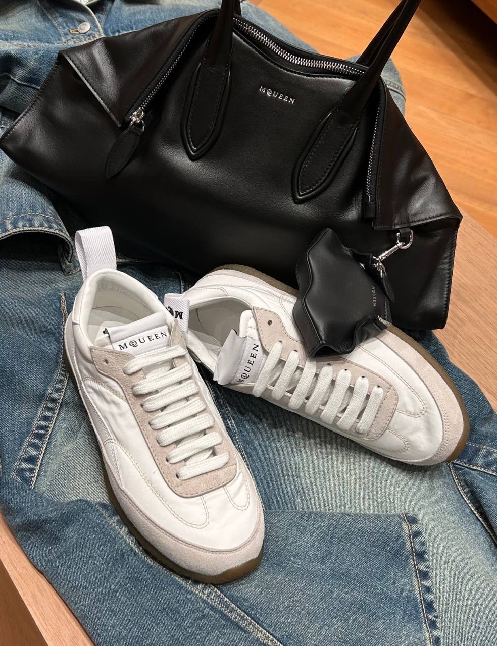 限時優惠✨新款🆕訂貨📮McQueen EC1 sneaker  竟然出德訓鞋🤭🤭 Size 36-37.5/38.5/39/40