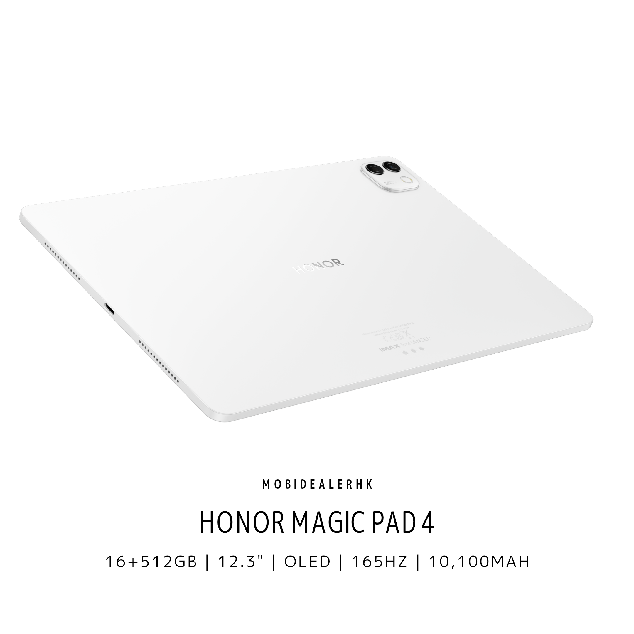 Honor MagicPad 4 | 榮耀 MagicPad 4 | 平板電腦 | 16+512Gb | 12.3" | OLED | 165Hz | 10,100mAh