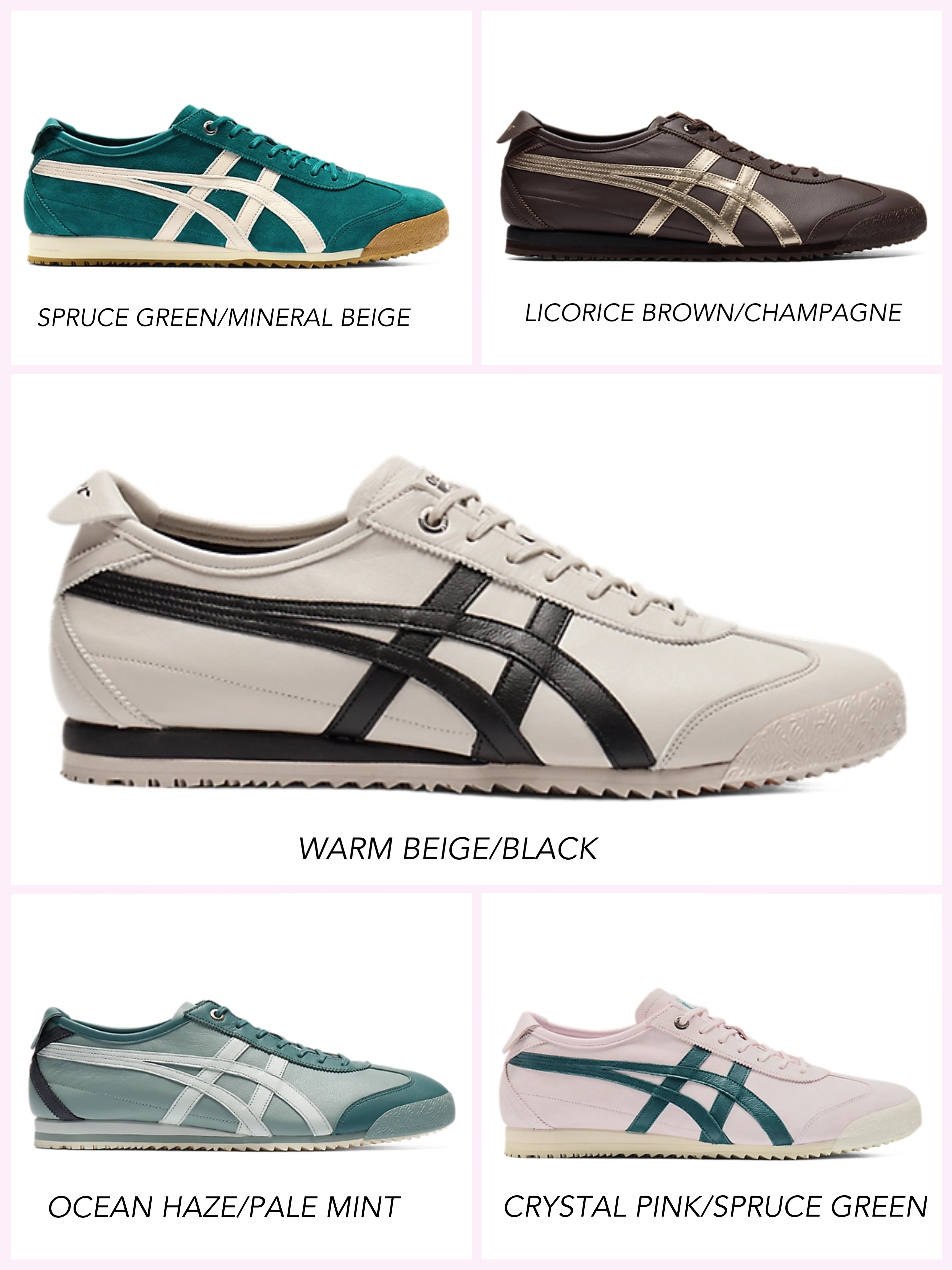 🇯🇵Onitsuka Tiger 鬼冢虎  “Mexico 66 SD升级系列” 