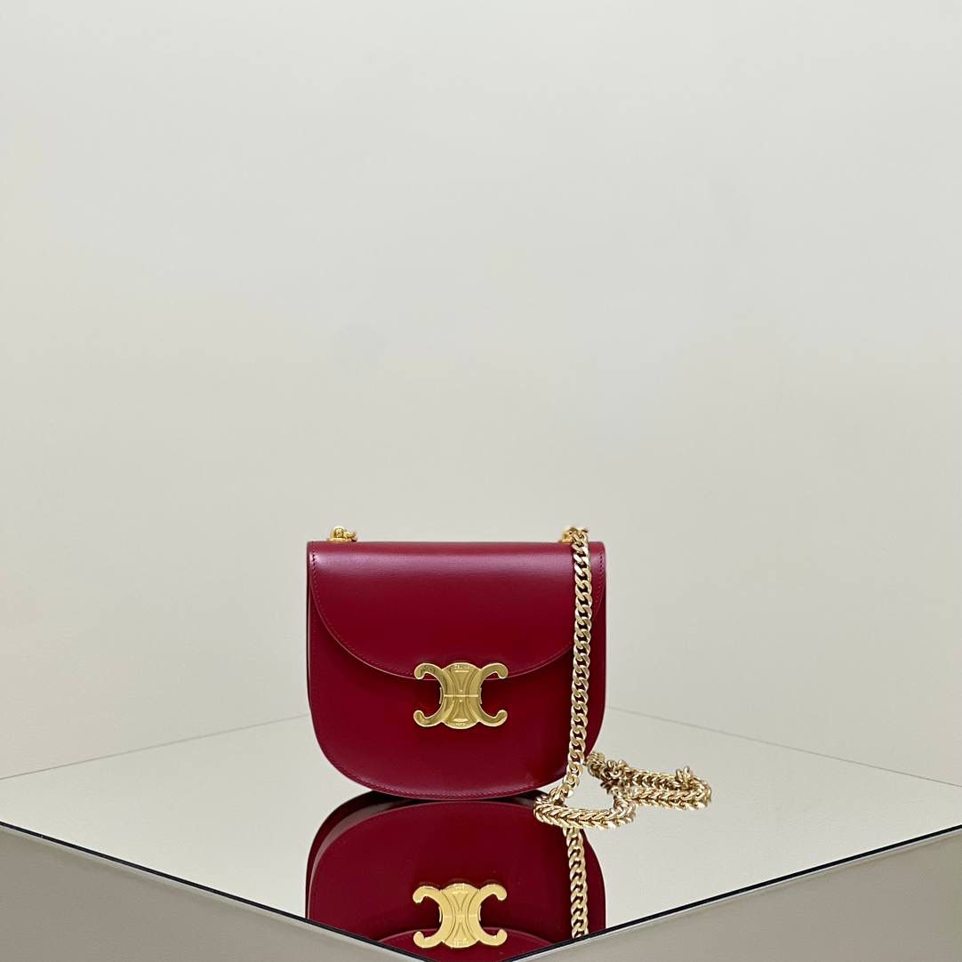 🔥大货实拍图 𝗖𝗘𝗟𝗜𝗡𝗘 ♥ 𝗧𝗘𝗘𝗡 𝗕𝗘𝗦𝗔𝗖𝗘链条马鞍 型号：110973 尺寸：19*15*6cm