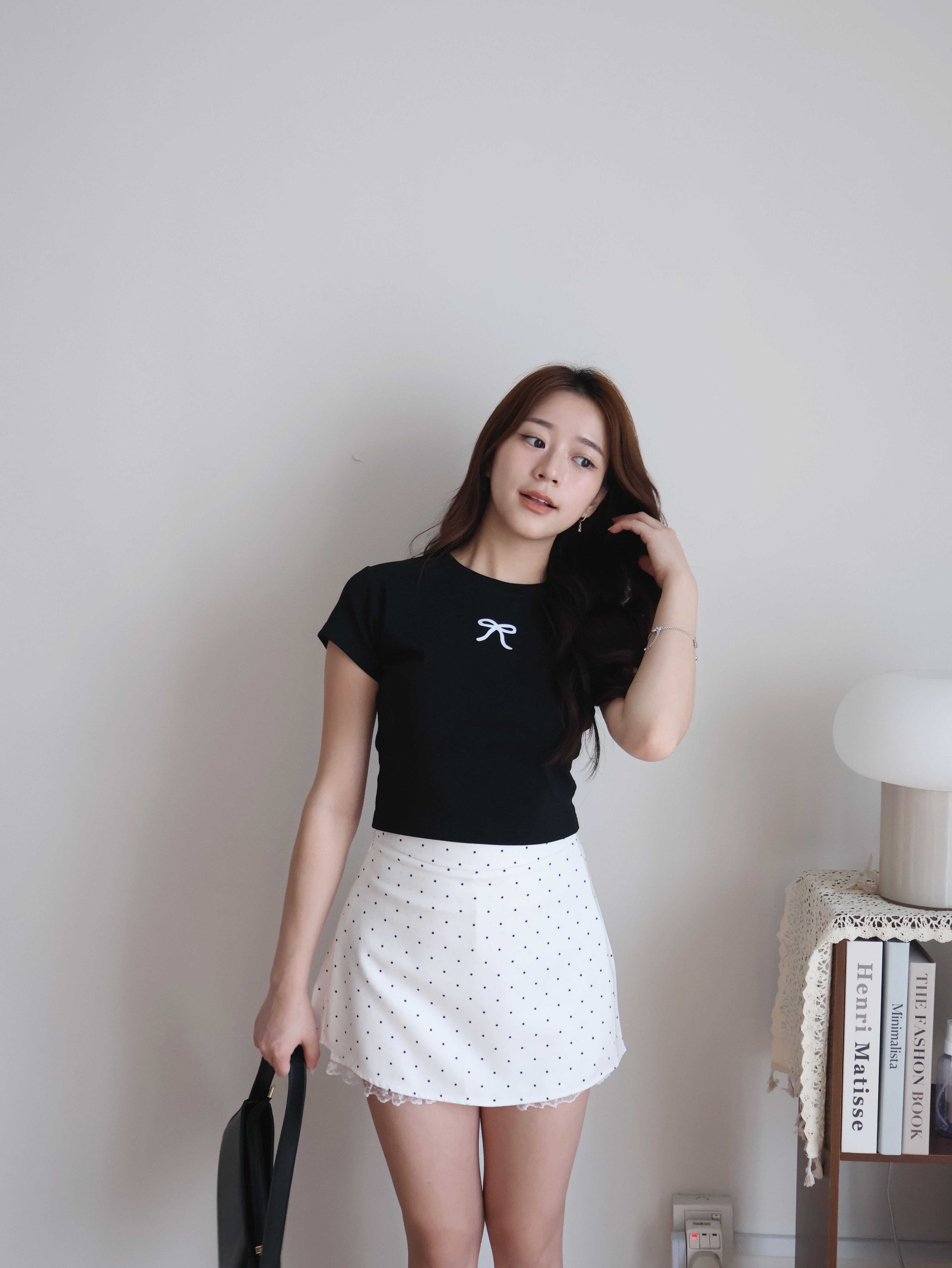 Evie Pokal Skirt | White