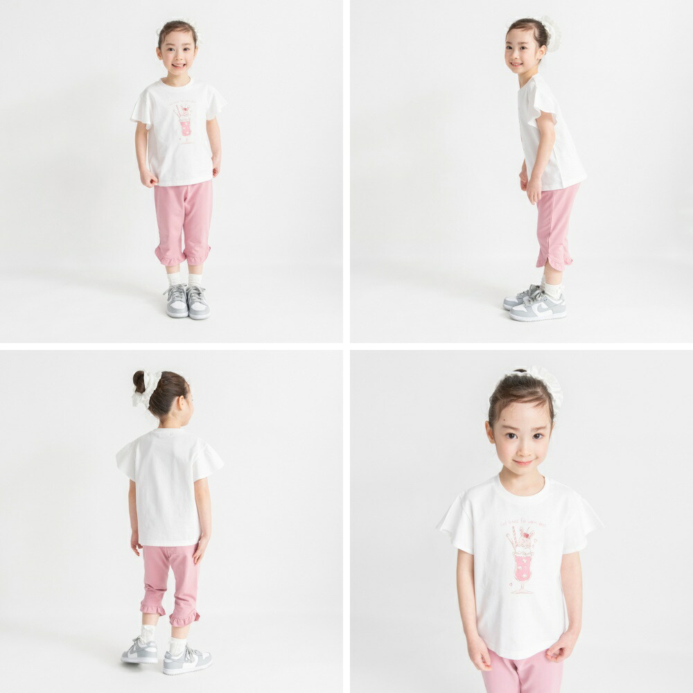 🆕【⭐訂購⭐】 🇯🇵日本直送🌀女童荷葉邊短袖Tee［4款選］🌀[ELCA-0030][260321]