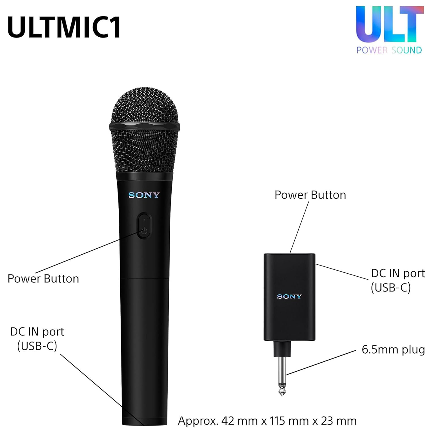 Sony Wireless Microphone for ULT Speakers (UO-ULTMIC1)