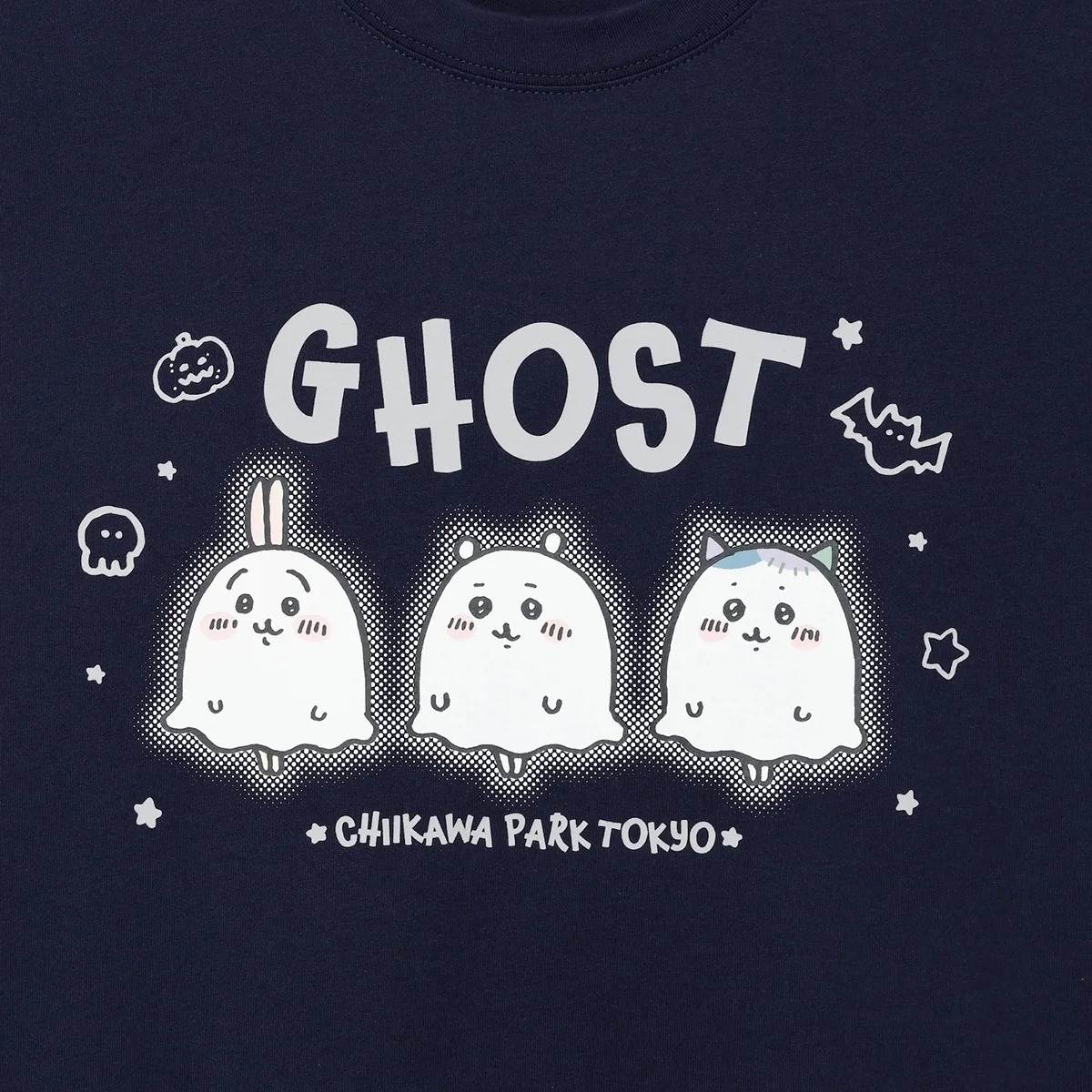 🎀【預訂】Chiikawa Park Halloween 2026 T-shirt Ghost 