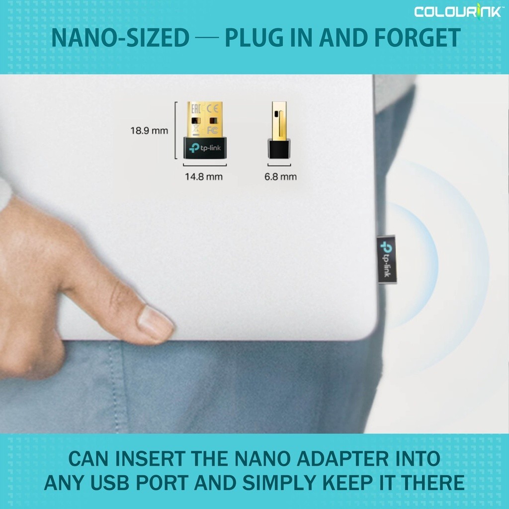 TP-Link UB4A UB500 Bluetooth 5.0 Nano USB Adapter For Desktop Laptop similar UB400
