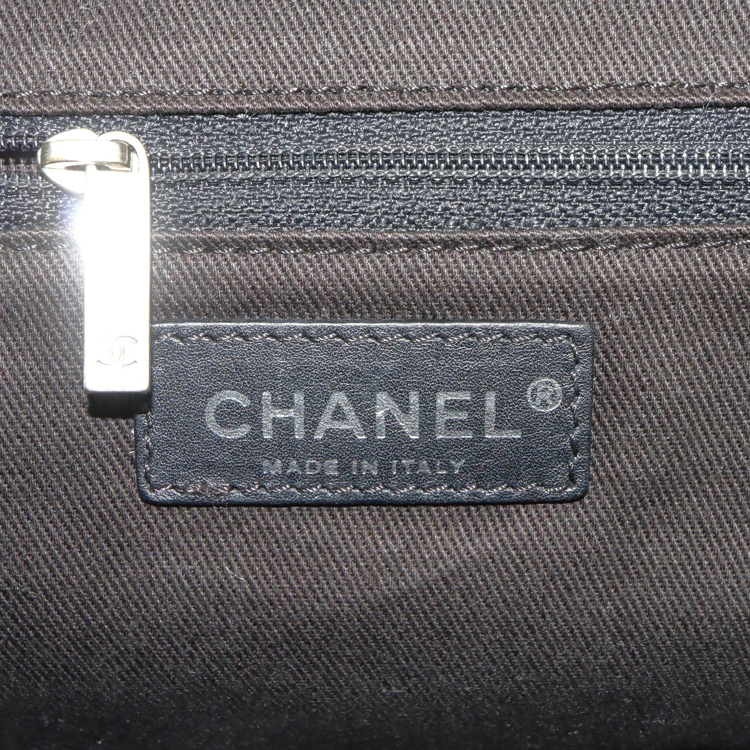 Chanel 2.55 Caviar Mademoiselle Lock Bowling Bag