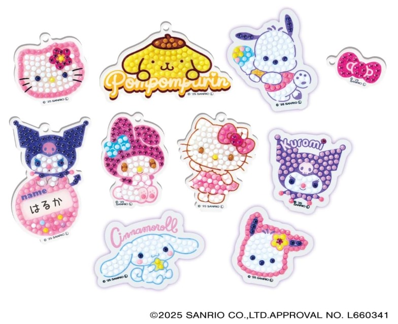 日本直送🇯🇵PINOCCHIO Sanrio characters 閃光珠DIY套裝