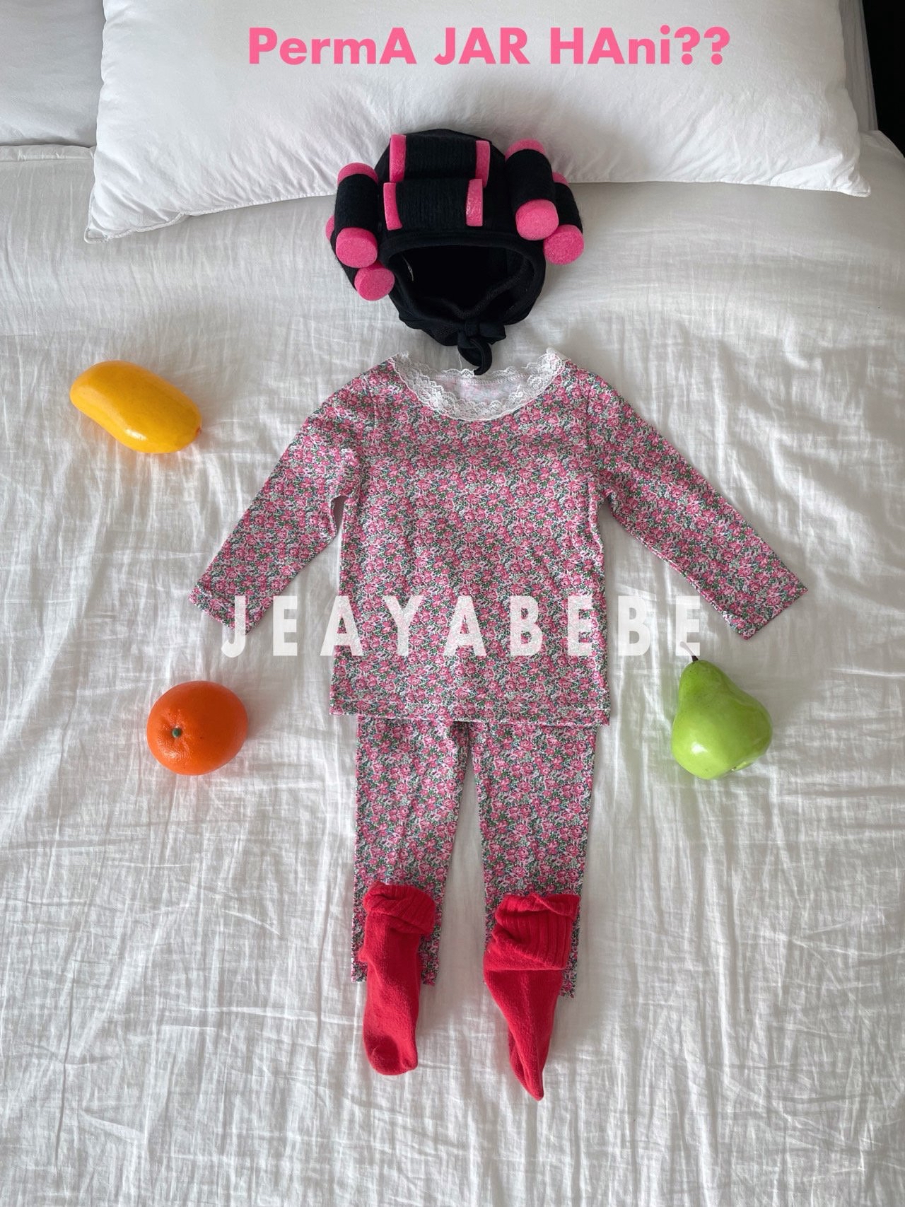 🇰🇷jeayabebe set (tee+pants)