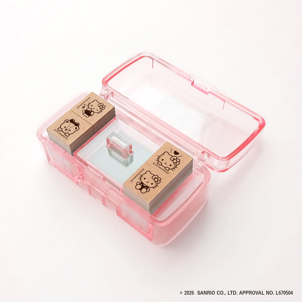 現貨｜Sanrio Hello Kitty 日本製 迷你 印仔 套裝 (SGM-039)