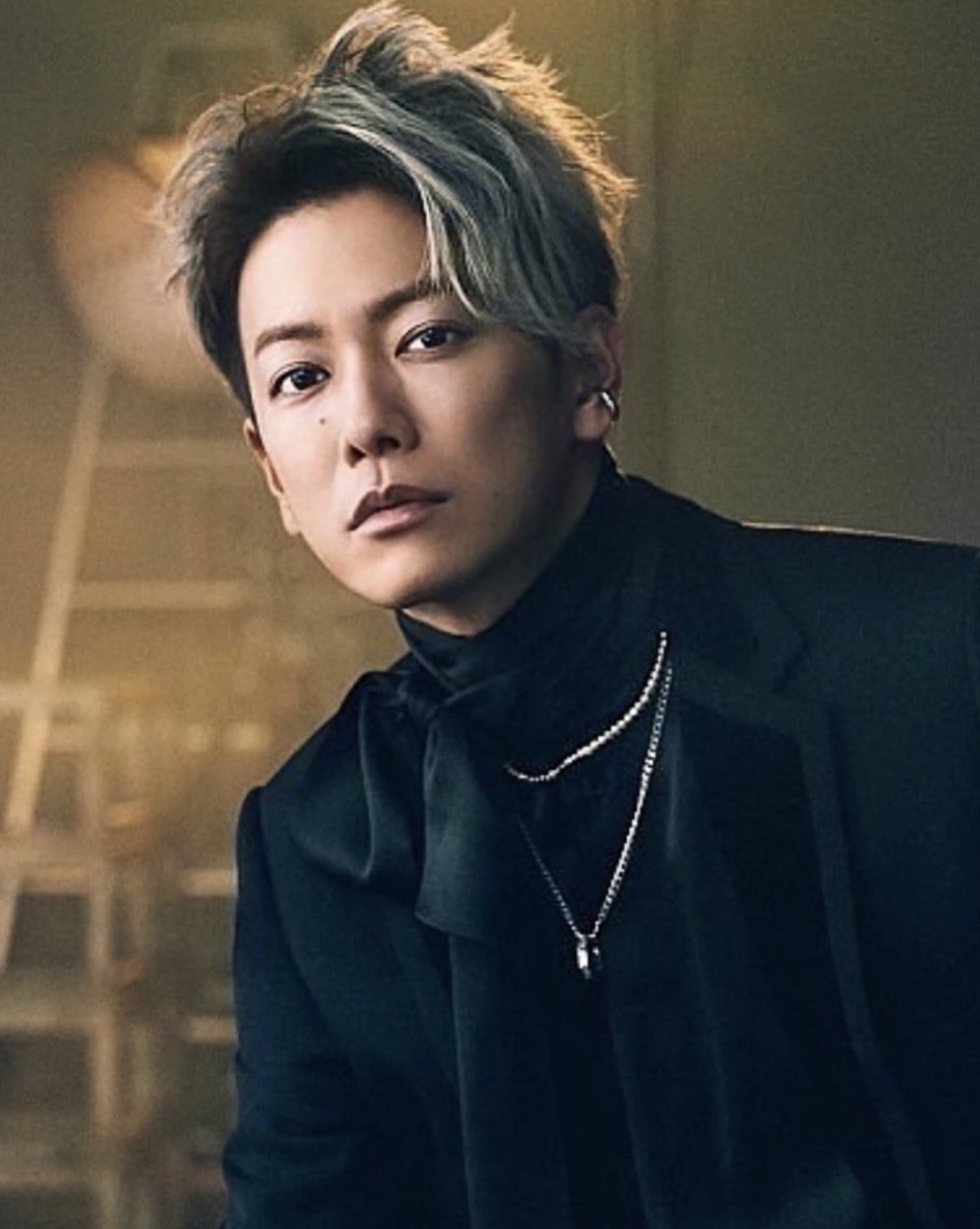 Mollive SILVER CHAIN NECKLACE PEARL 佐藤健さん着用