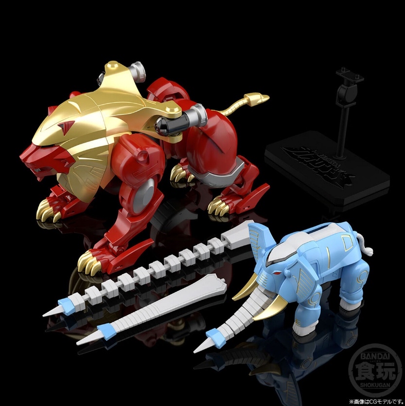 預訂 Bandai 食玩 [魂SHOP限定] SMP 百獸合體 牙吠獅子 & 牙吠大象 (REPEAT)