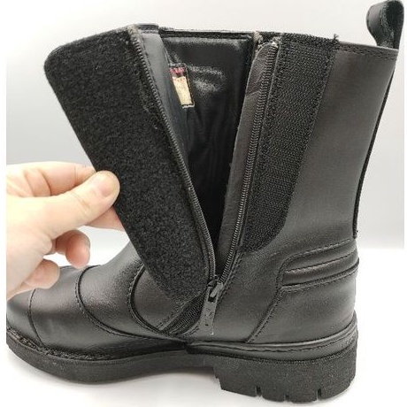 Black Hammer 4000 Series High Cut With Double Zip Black BH 4884 Kasut Keselamatan