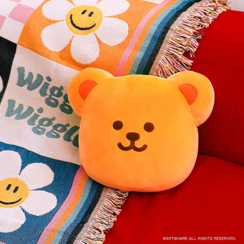 日本預訂📍日本雜誌Wiggle Wiggle得意熊仔樣攬枕 2026年6月下旬出貨