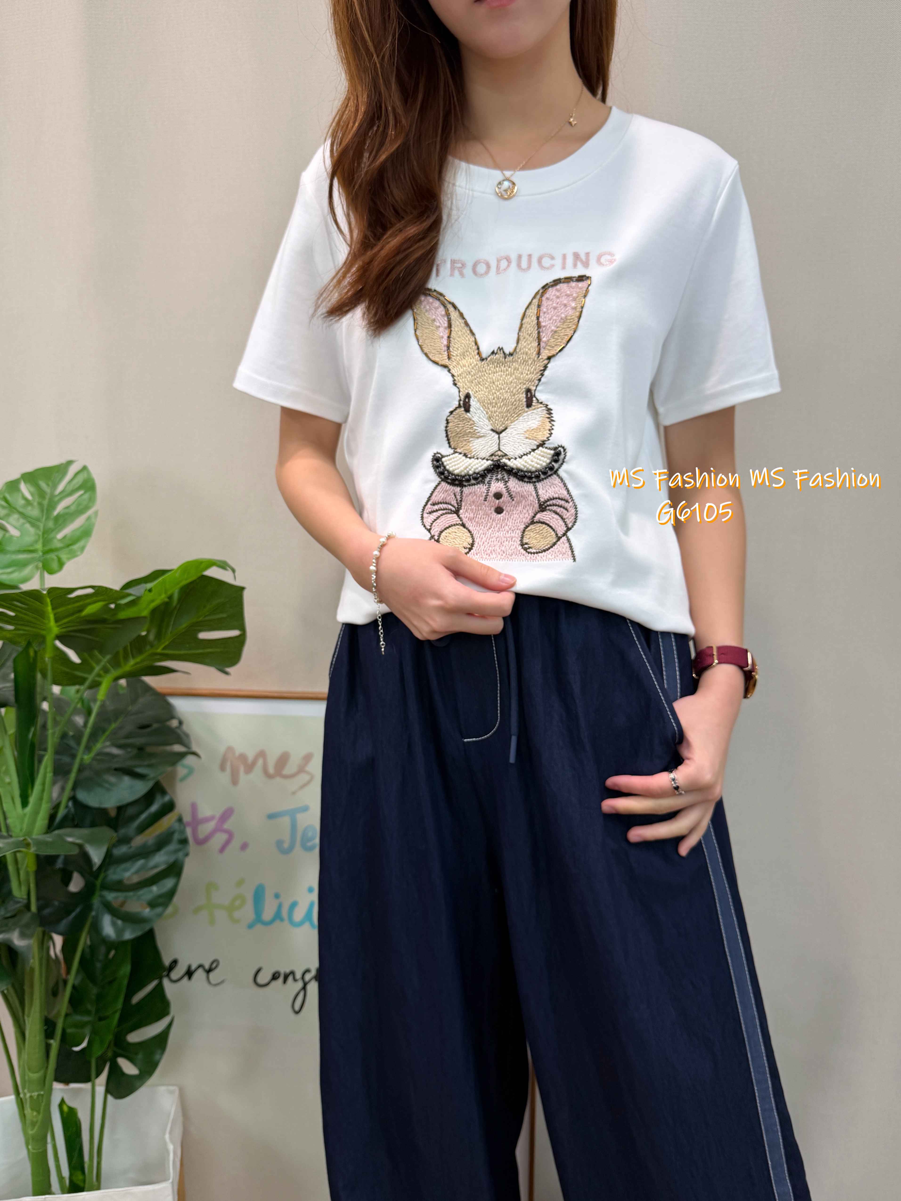 G6105/G6106 韓國🇰🇷靚print tee