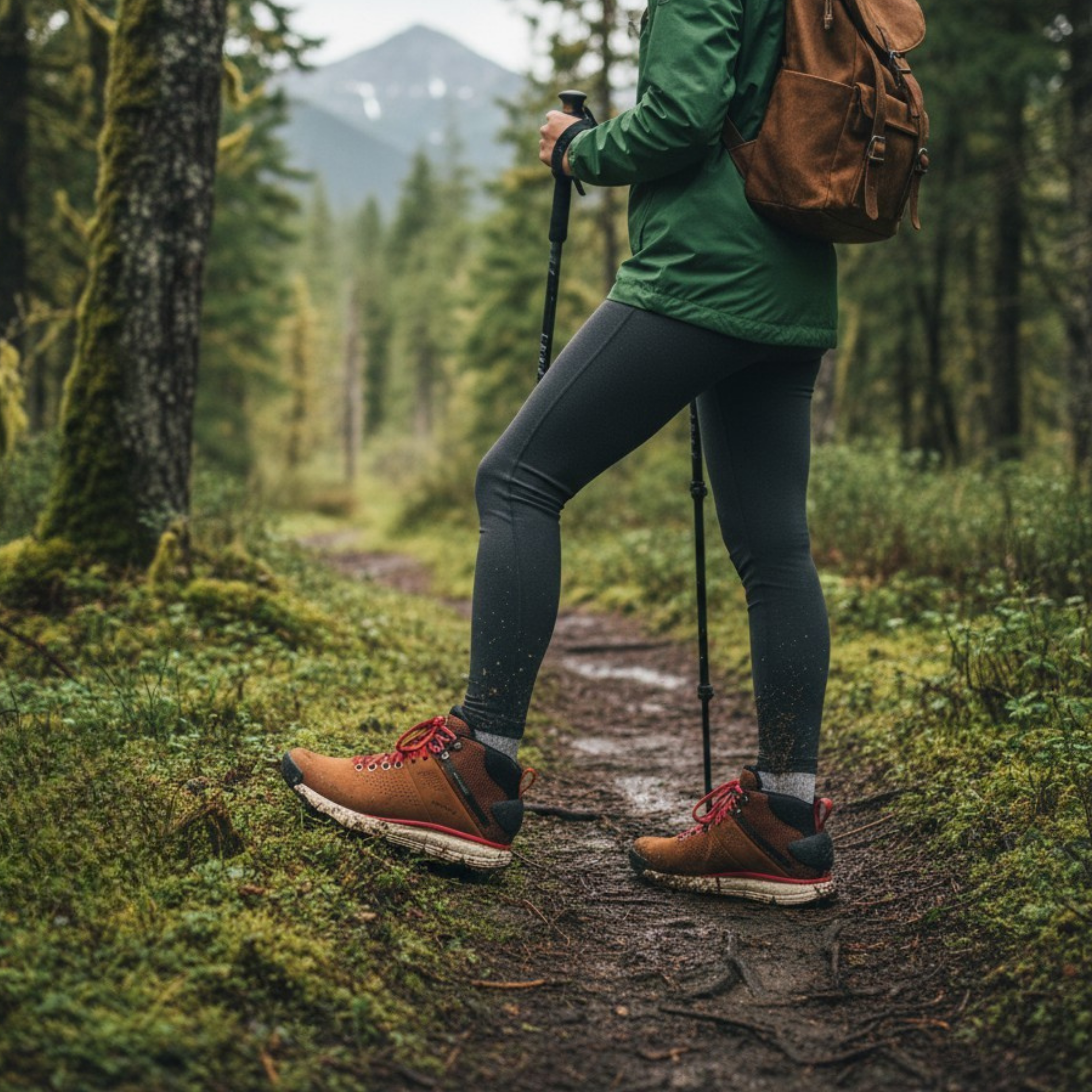 Danner Women's Trail 2650 Mid GTX Brown/Red（61250）（此商品只限門市發售，請致電查詢庫存。）
