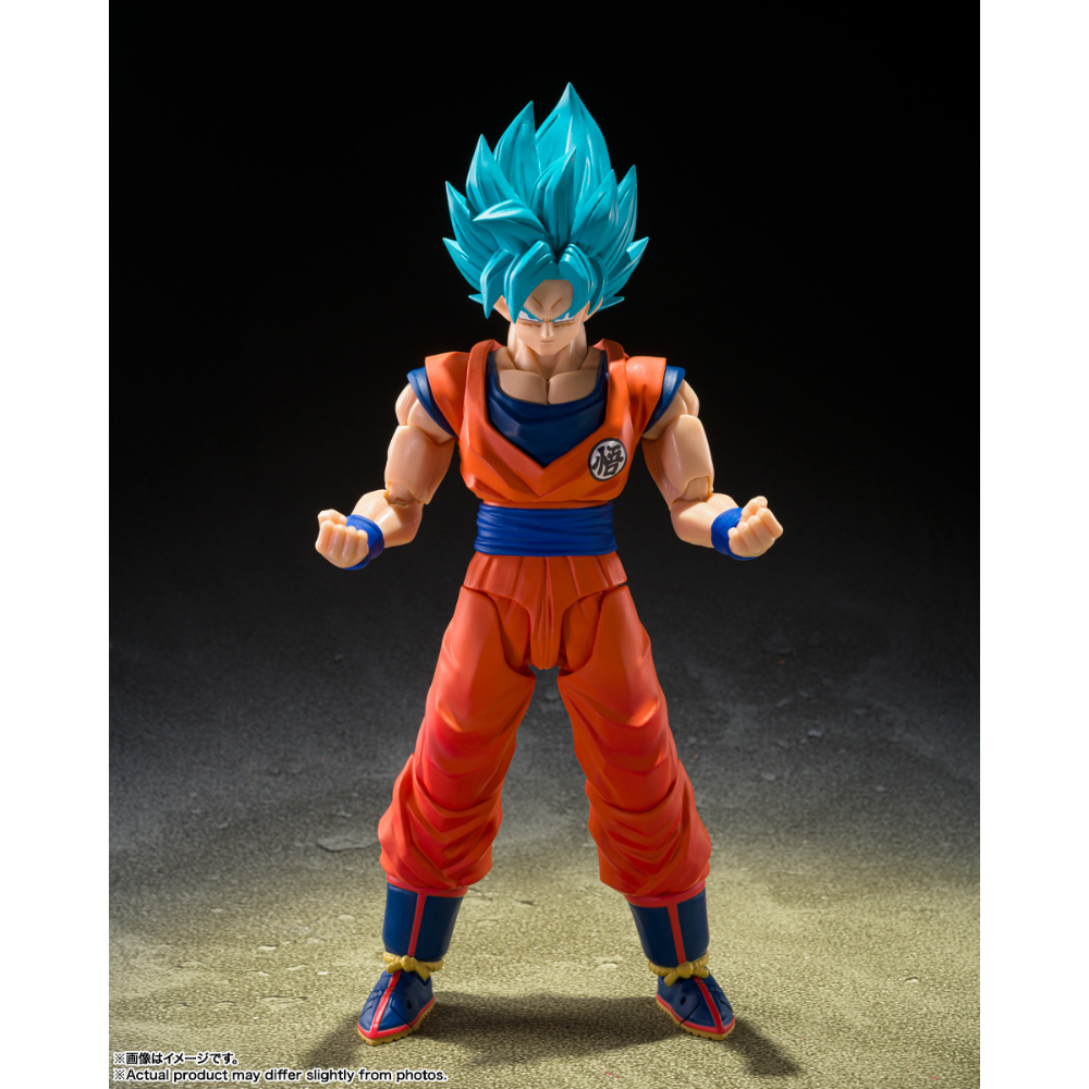INCOMING SHF Dragon Ball SSGSS Goku Blue Power Transcending Limits
