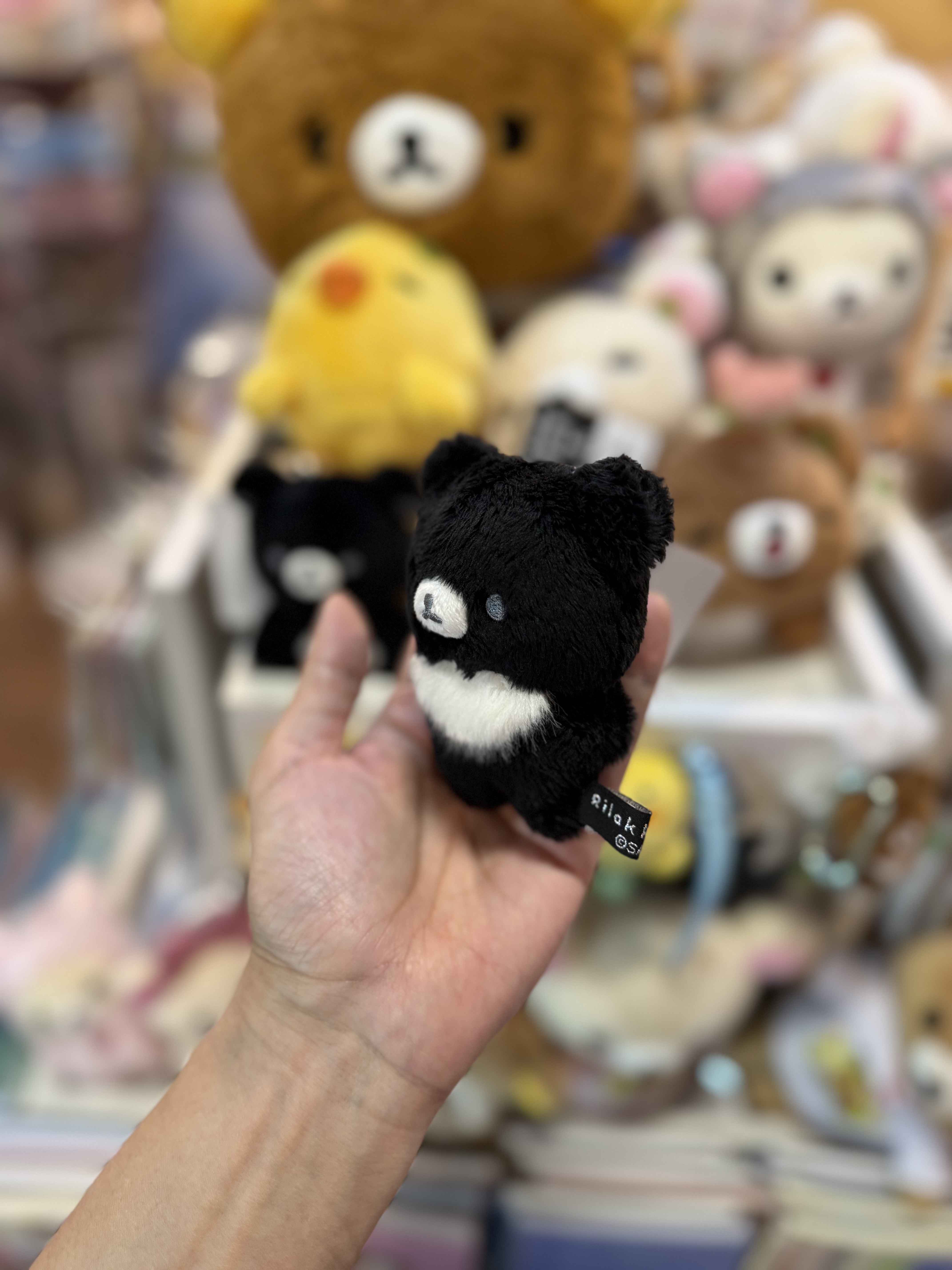 《現貨》全新Rilakkuma黑白造型掛飾