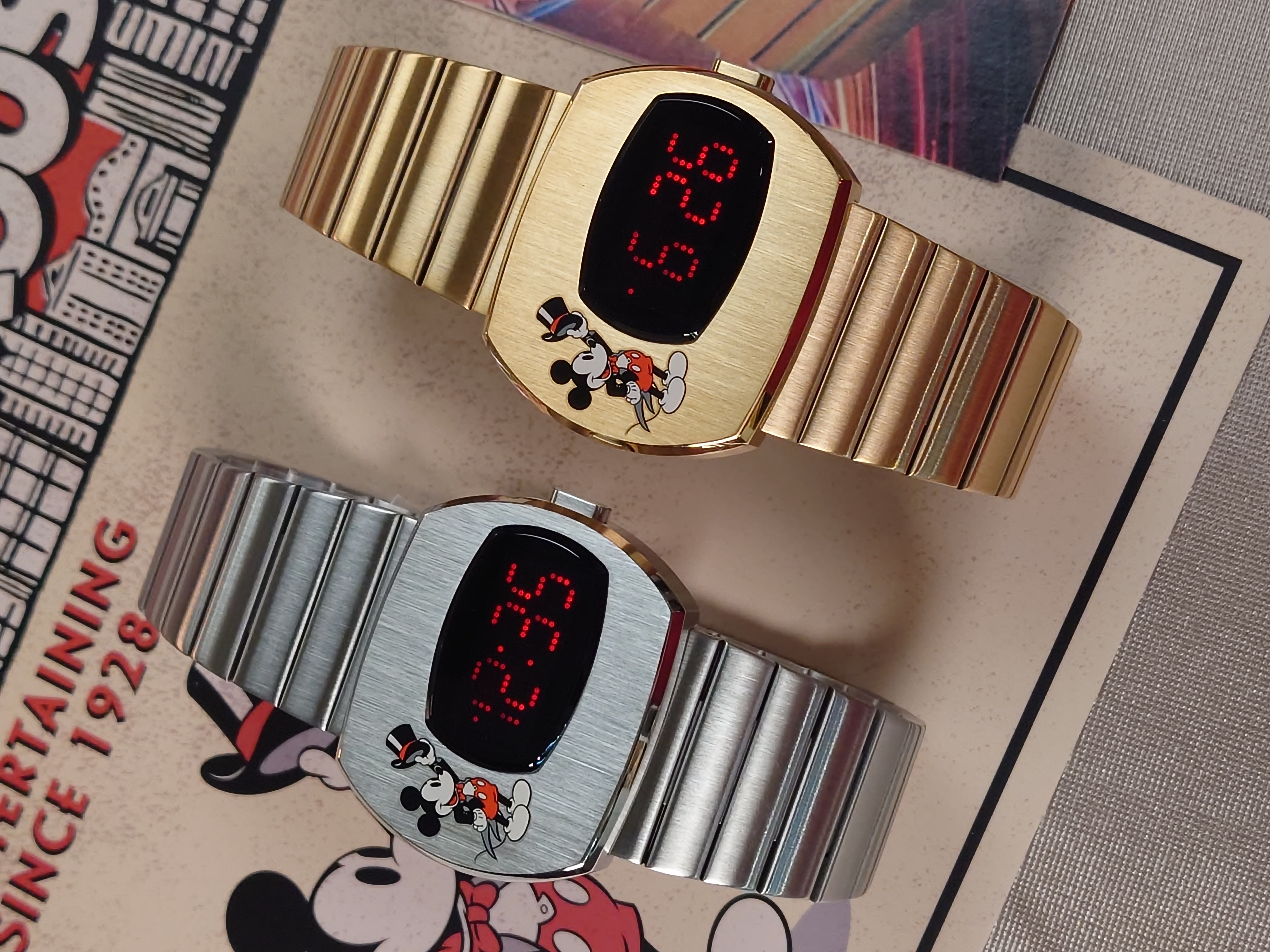 Mickey Mouse 50年代電子跳字錶