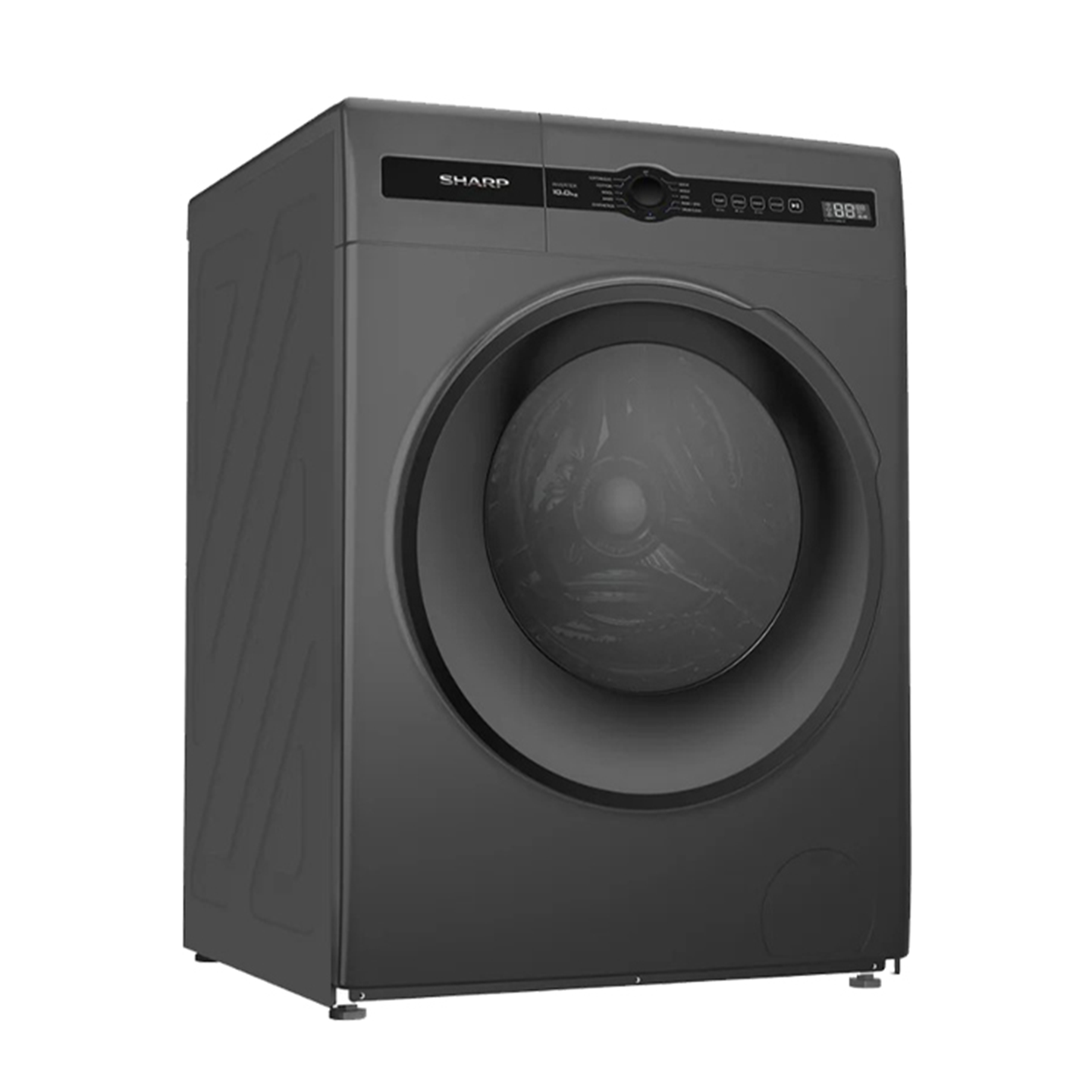 Sharp 10kg Inverter Front Load Washer (ESFH10BMB)