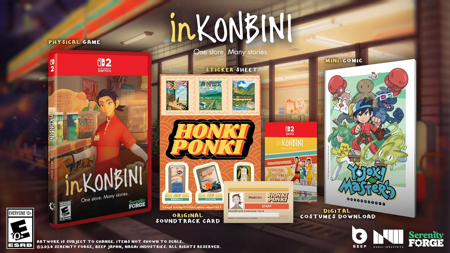 【預售 22/10】SW2 一家小店，故事多多 高級限定版 inKONBINI: One Store. Many Stories. [Premium Edition] 中/英/日文  (英文封面)  PO1157