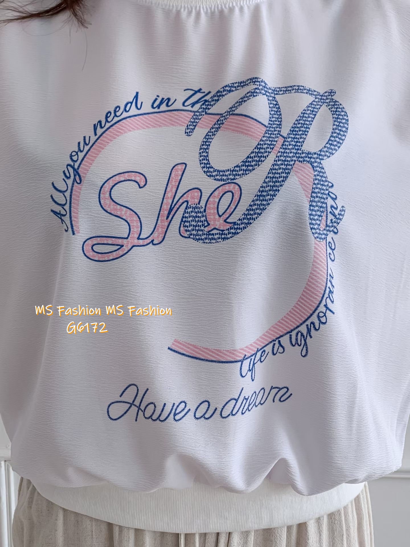 G6172 韓國🇰🇷靚print top