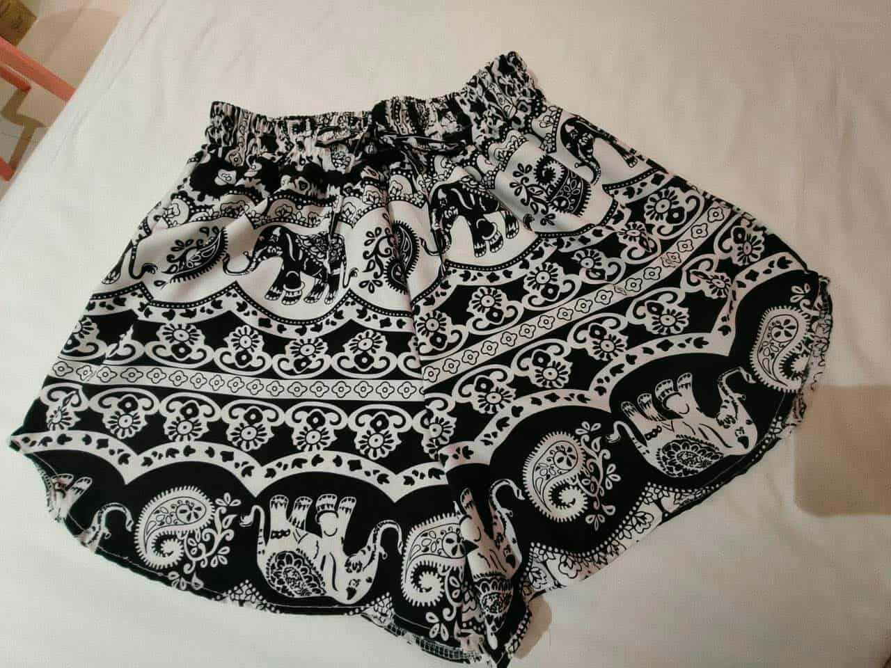 ELF0066 独家爆款大象图腾短裤