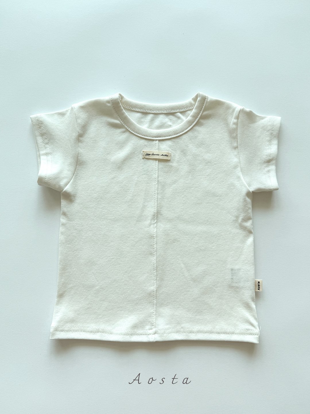 Aosta | Basic T (Ivory XL(90-105)/Blue 2XL(105-115)/Black XL(90-105)