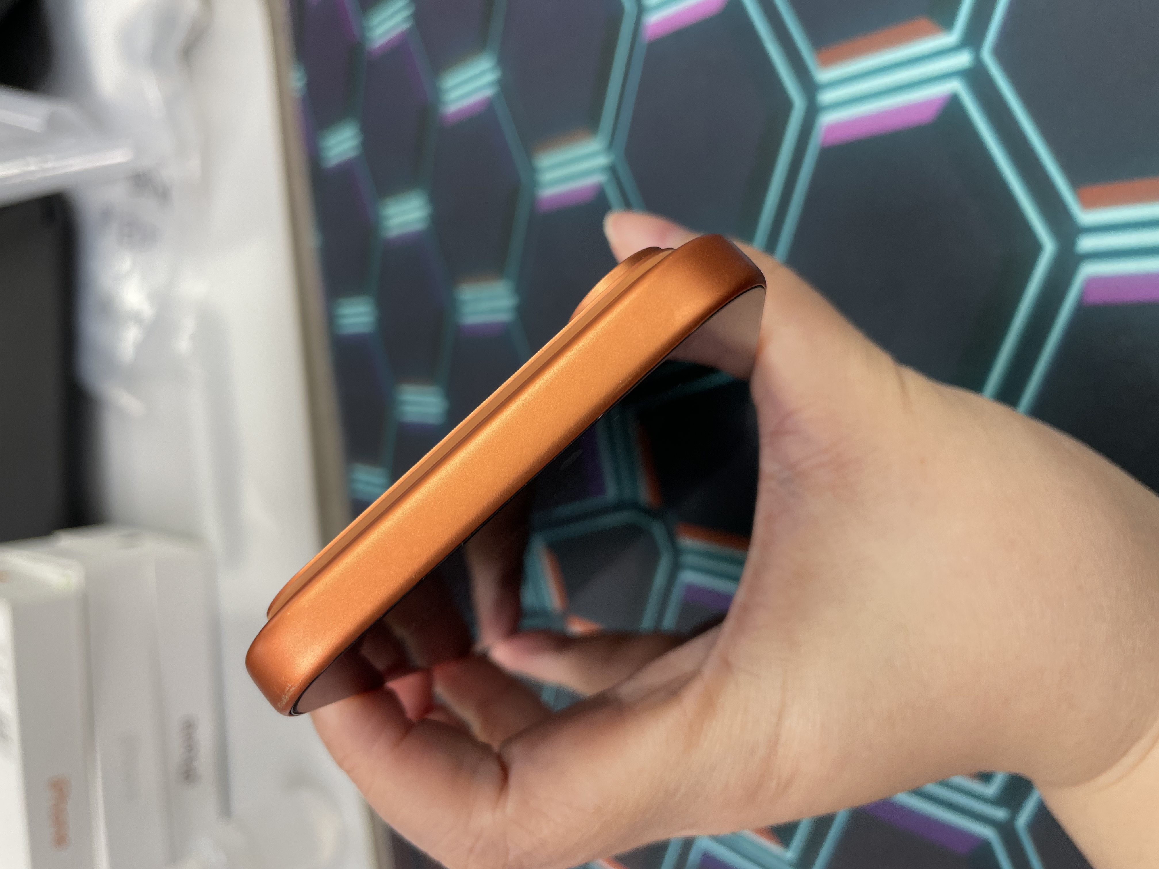 *8007 17 Pro max 超靚機 512GB 電93 橙色 orange