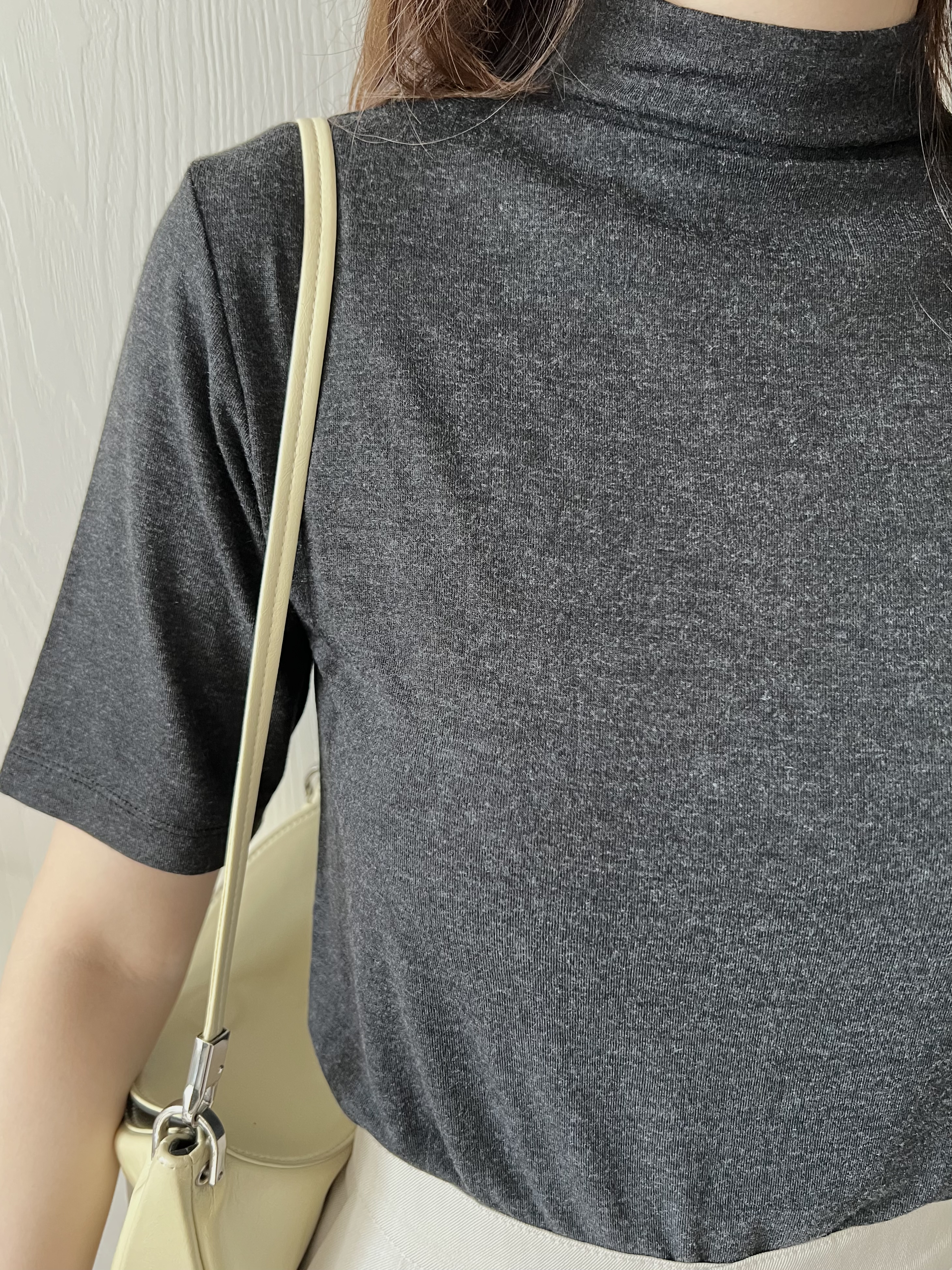 彈性好樽領薄tee 日常款 現貨