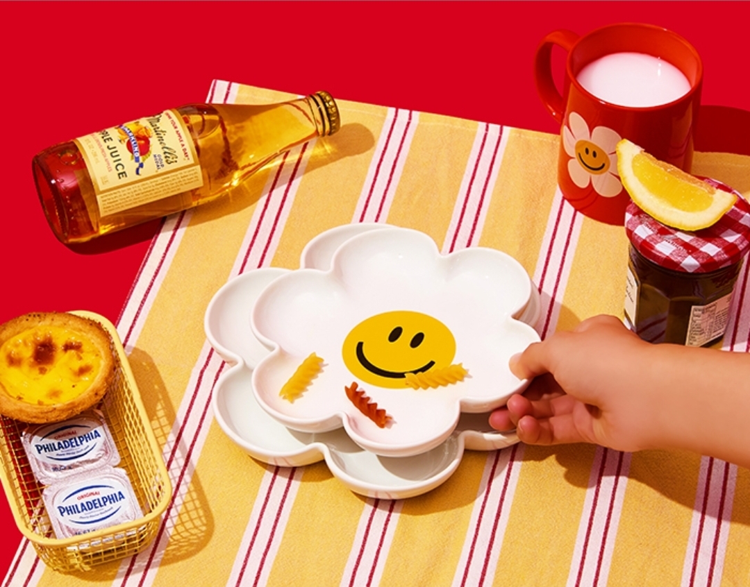 Wiggle Wiggle Smile Plate 2P Set