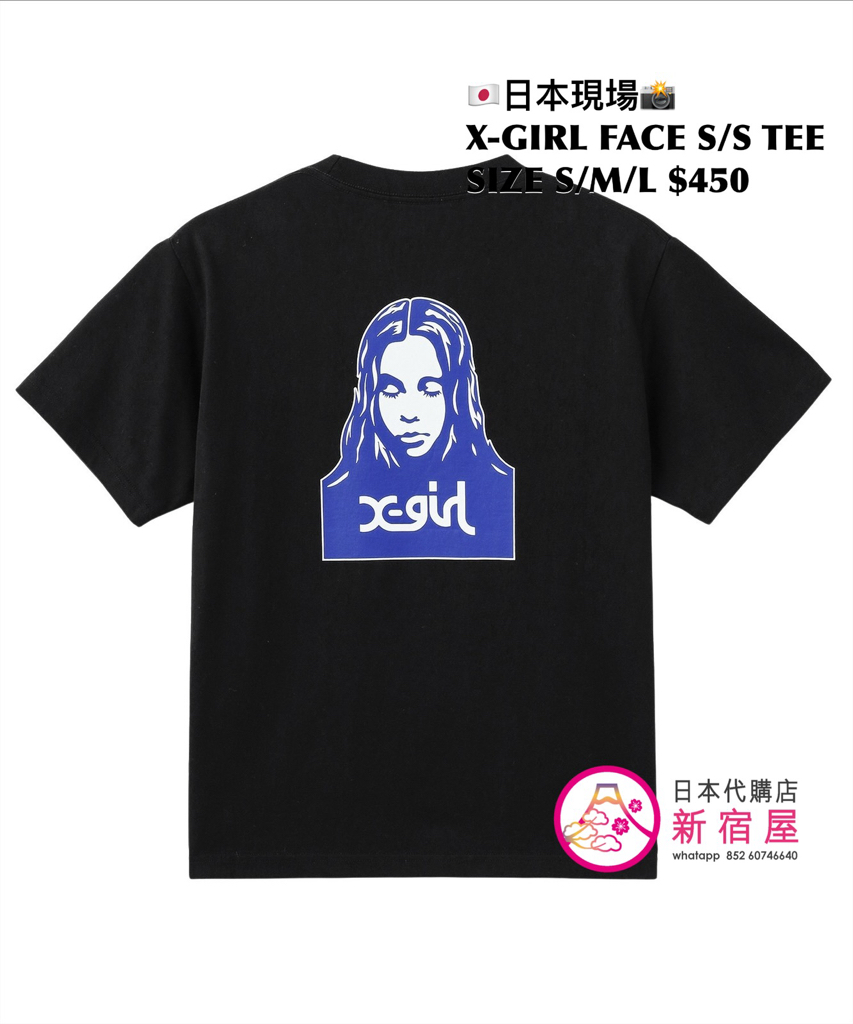 X-GIRL FACE S/S T-SHIRT