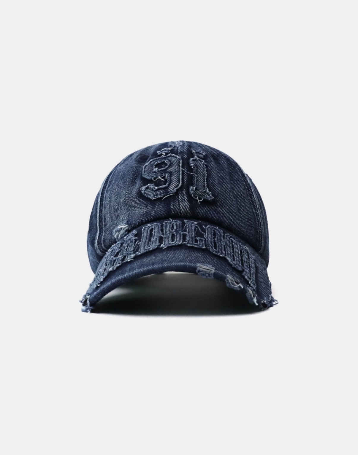 BADBLOOOD直播限時優惠 [w-hat25-012] Rusty Ball Cap - Denim Blue