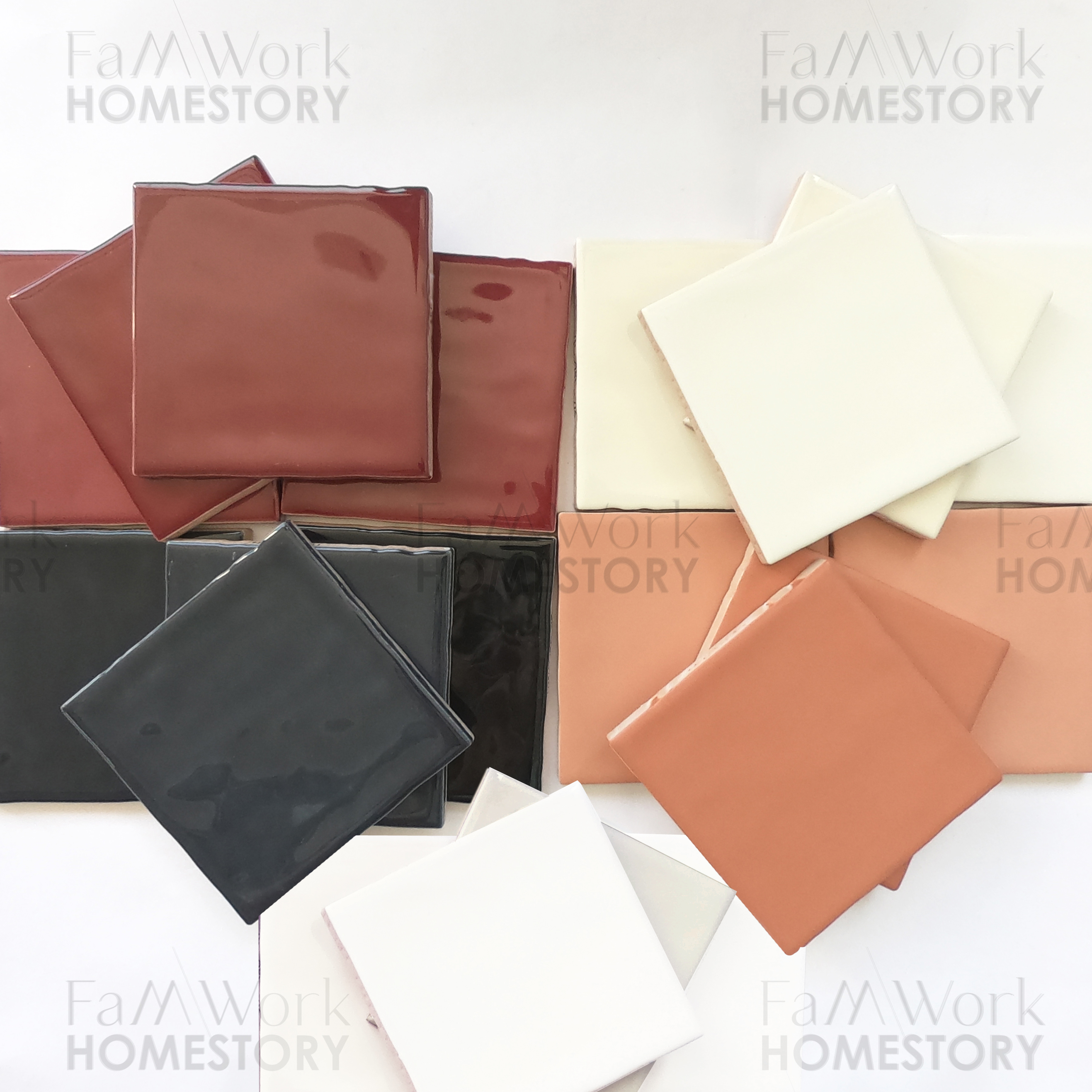 Rustic Hues 100 Square Tile