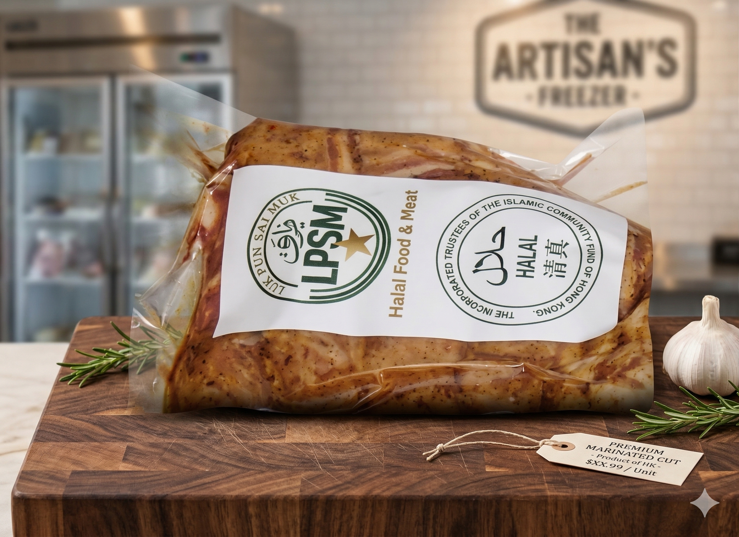 Marinated Lamb Ribs 醃羊肋排