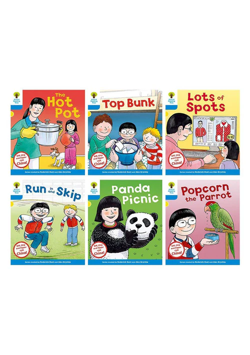 Oxford Reading Tree China Stories level 3-5 牛津閱讀樹中國故事｜18 books｜點讀版