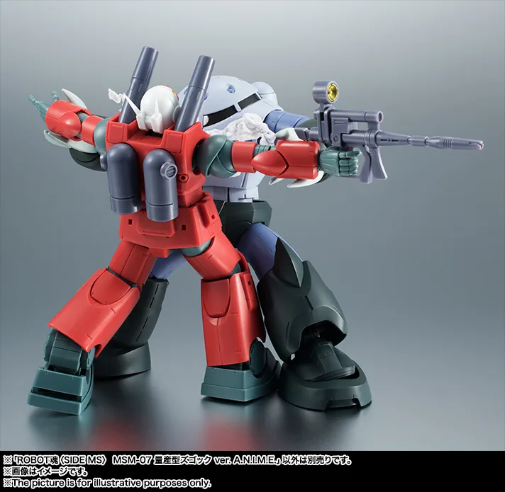 (預訂訂金 $100) (總價 $330) Bandai ROBOT魂 機動戰士高達 MSM-07 量產型魔蟹 Ver. A.N.I.M.E. (再版) (行版) Z`Gok Mass Production Type 