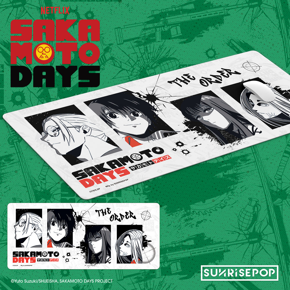 📦訂購 台灣代購 SUNRISEPOP 坂本日常 ORDER 大滑鼠墊 Mouse Pad