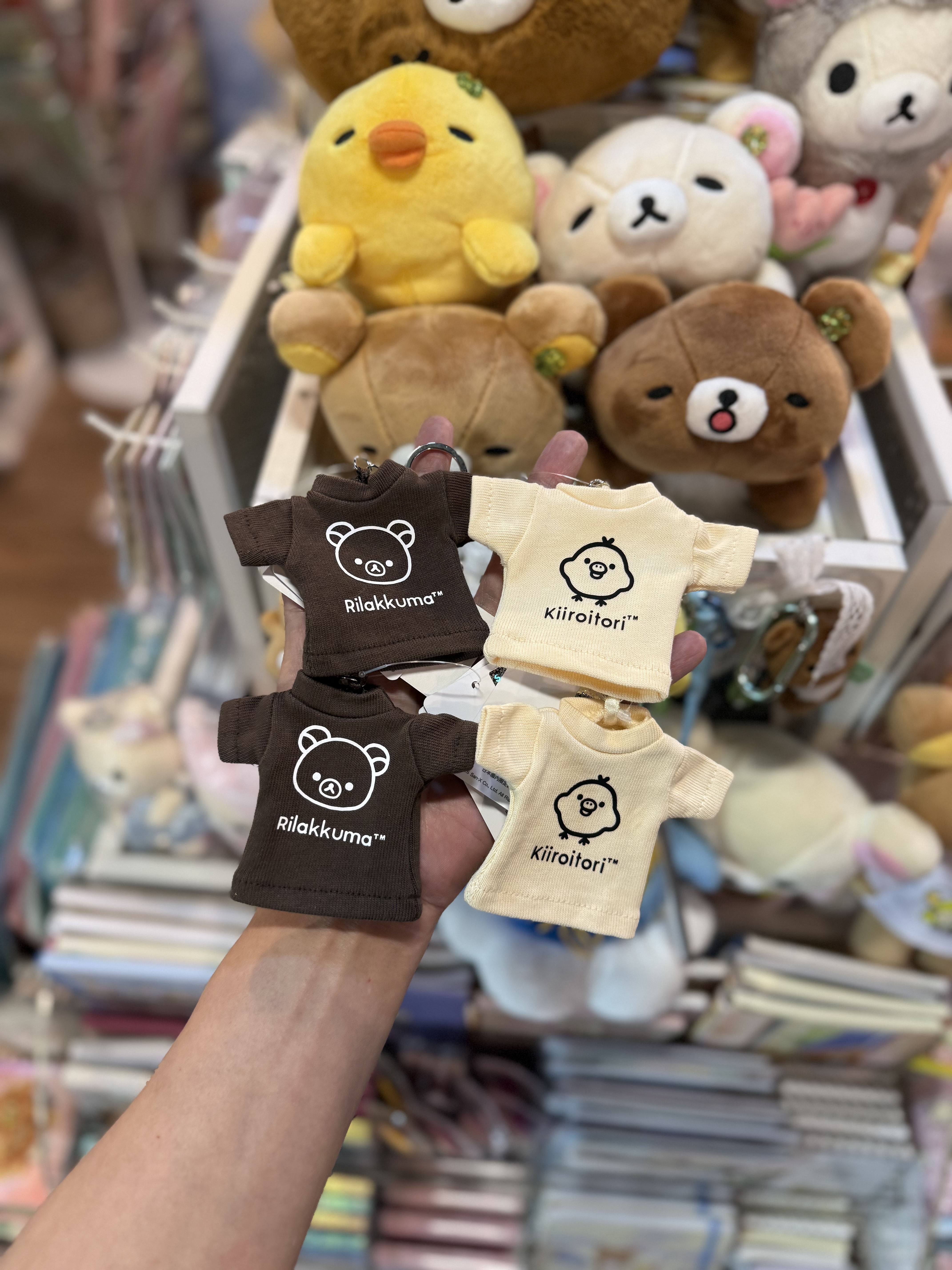 《現貨》全新日本Rilakkuma x earth music&ecology限定衫仔造型匙扣