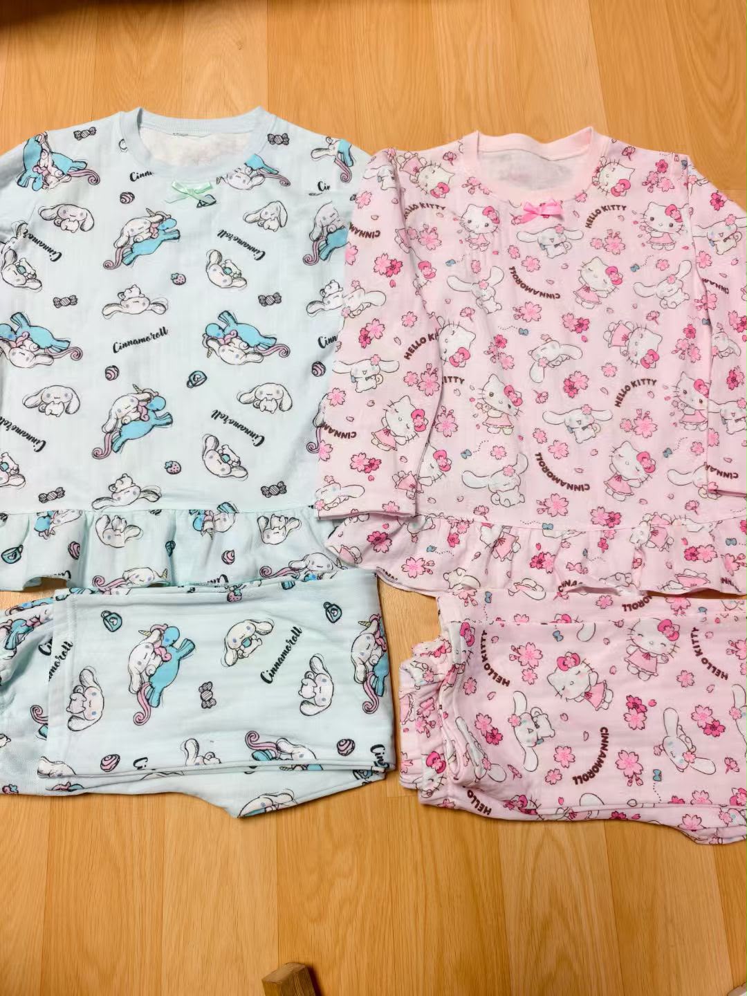 預訂款～ 🇯🇵日單 Sanrio 長袖空氣棉套裝