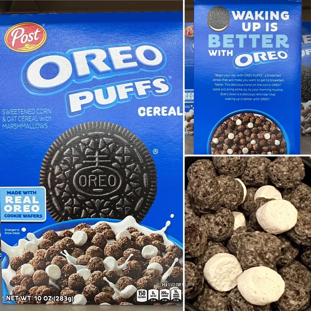 美國直送 OREO PUFFS 巧克力棉花糖穀物脆球 283g 美國限量零食 🇺🇸 